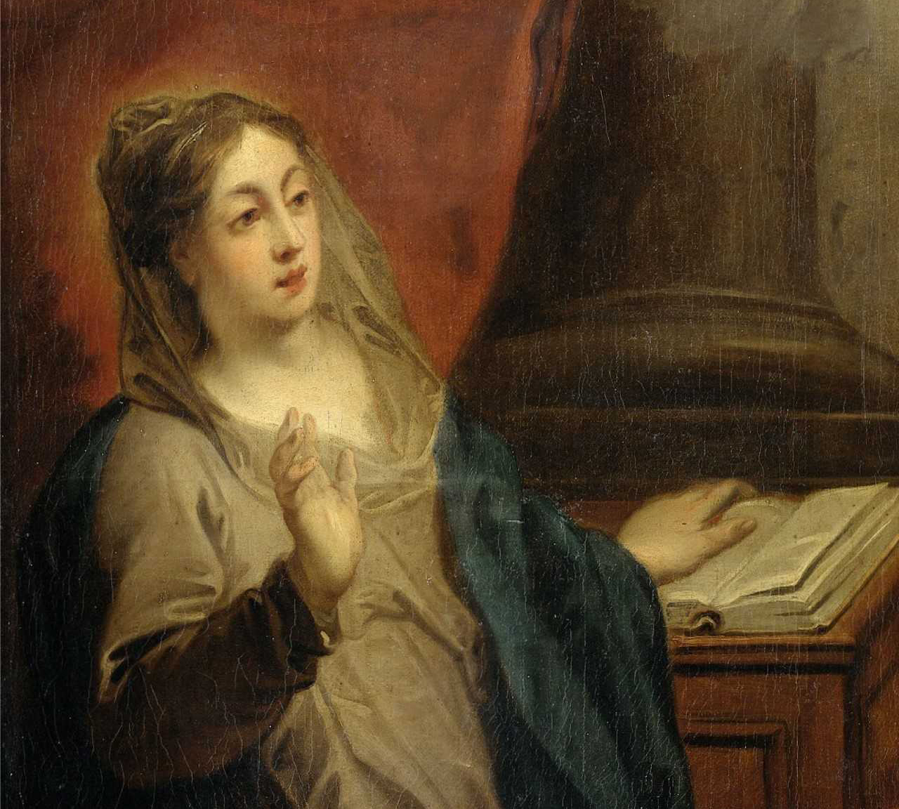 Annunciation to the Virgin, Jacob de Wit, 1723, © Rijksmuseum
